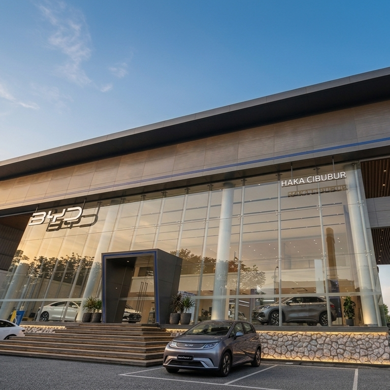 Showroom BYD Haka Auto Cibubur